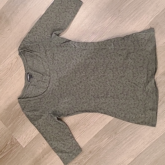 Express Khaki  XS Top - Picture 1 of 7